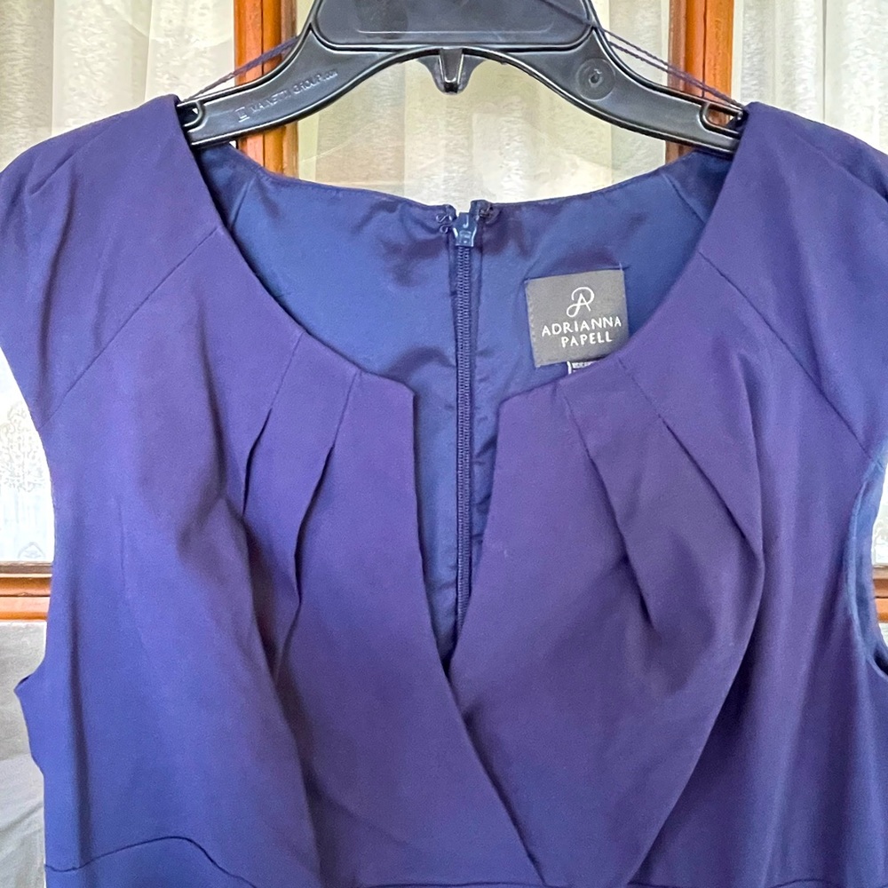 Blue Adrienne Papell dress Size 10